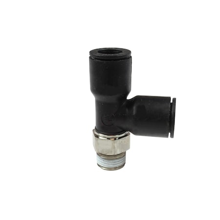 Coilhose Pneumatics Coilock Swivel Run Tee 5/16" OD x 1/8" MPT CL710502S